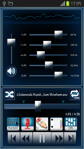 Slideshow equalizer